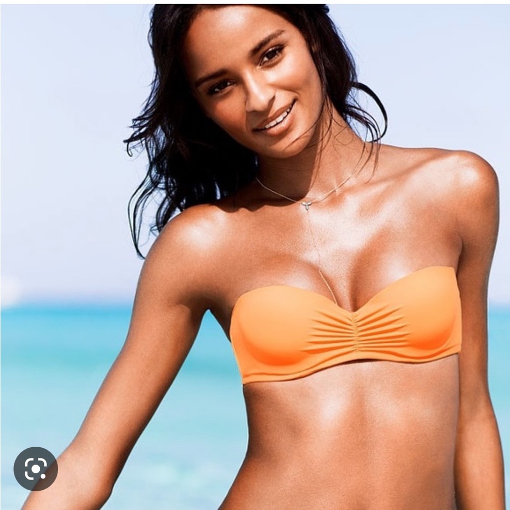 NWOT RARE Victoria’s Secret orange flirt bandeau